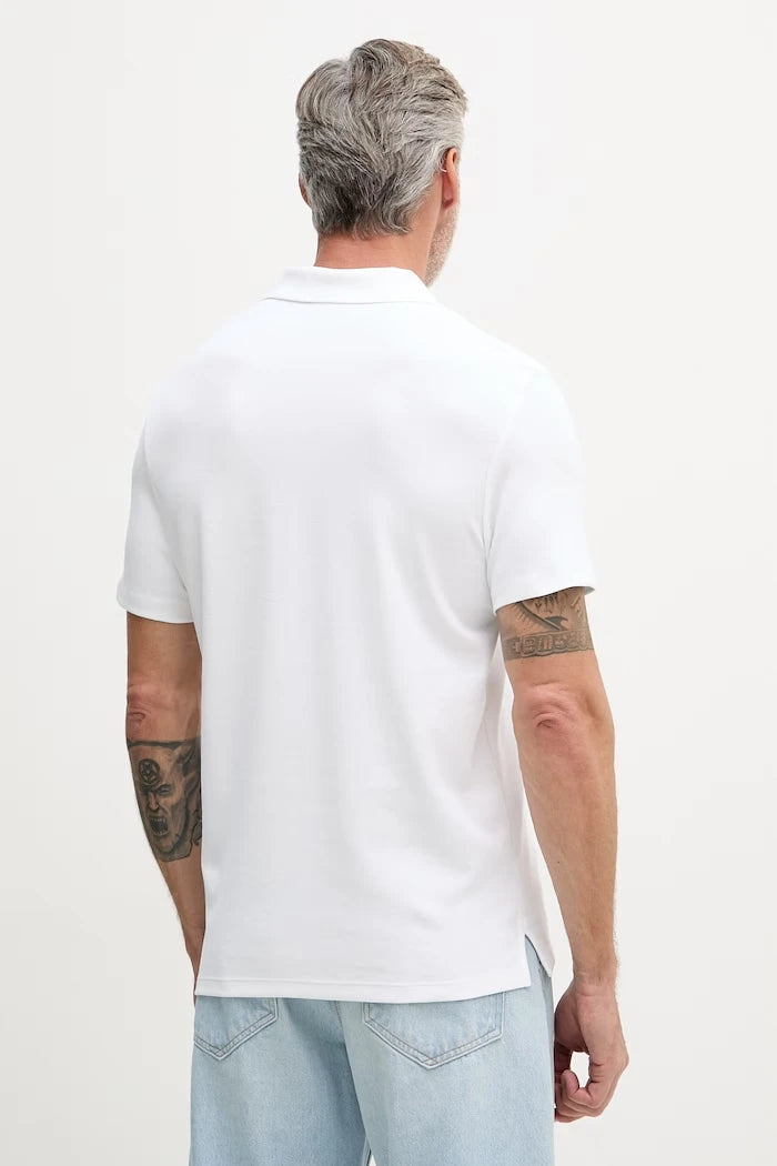 Calvin Klein Jeans erkek pamuklu yakalı tişört