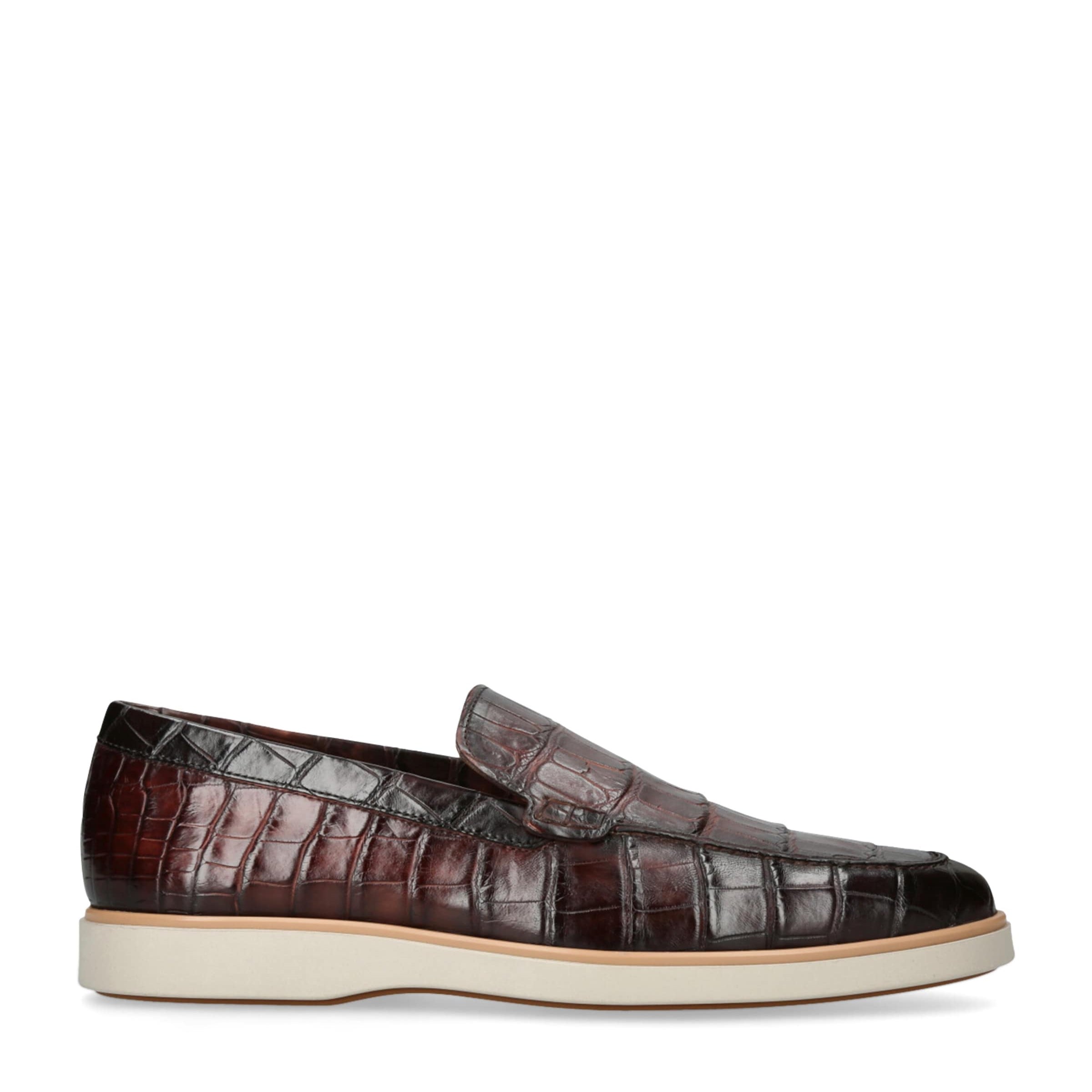 Crocodile Pariaso Low-Top Loafers