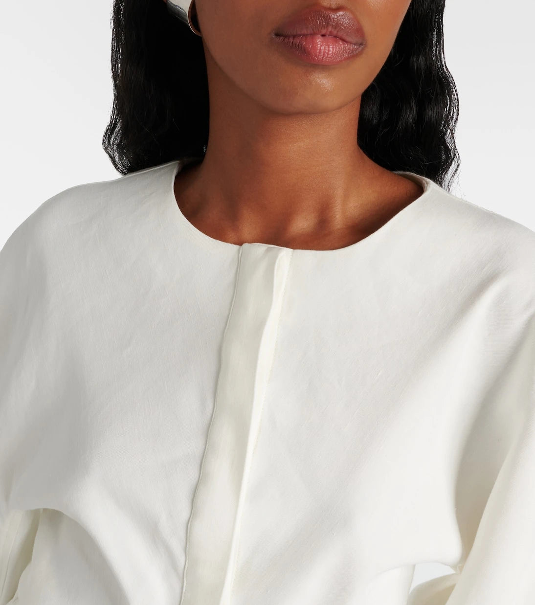 Proenza Schouler - Linen-blend top
