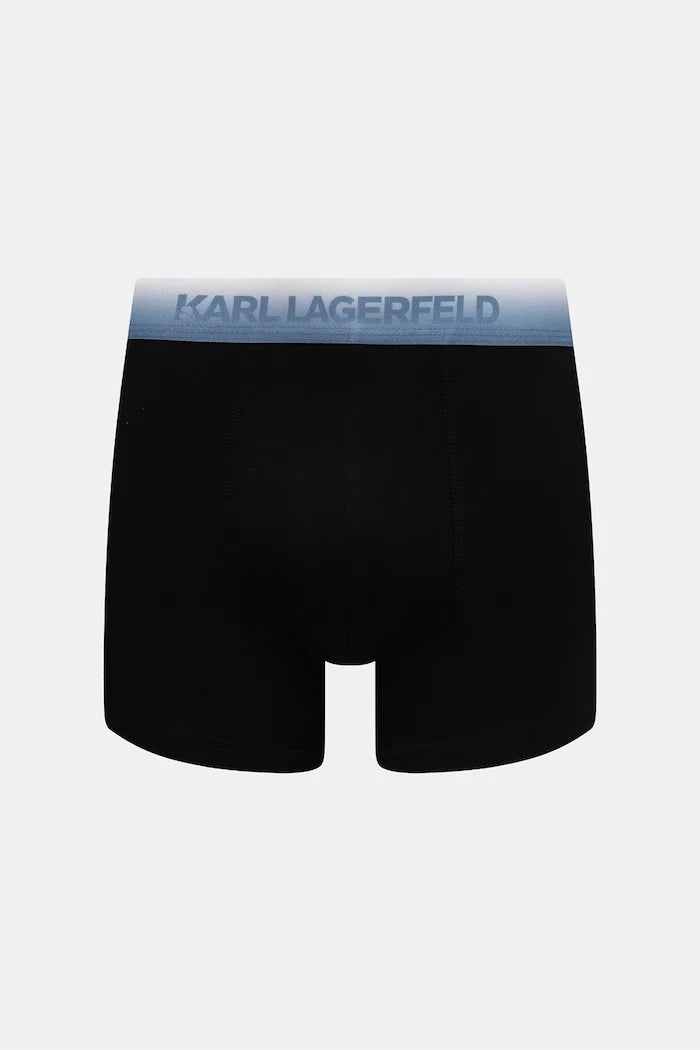 Karl Lagerfeld erkek pamuk ve elastanlı dar boxer 3'lü