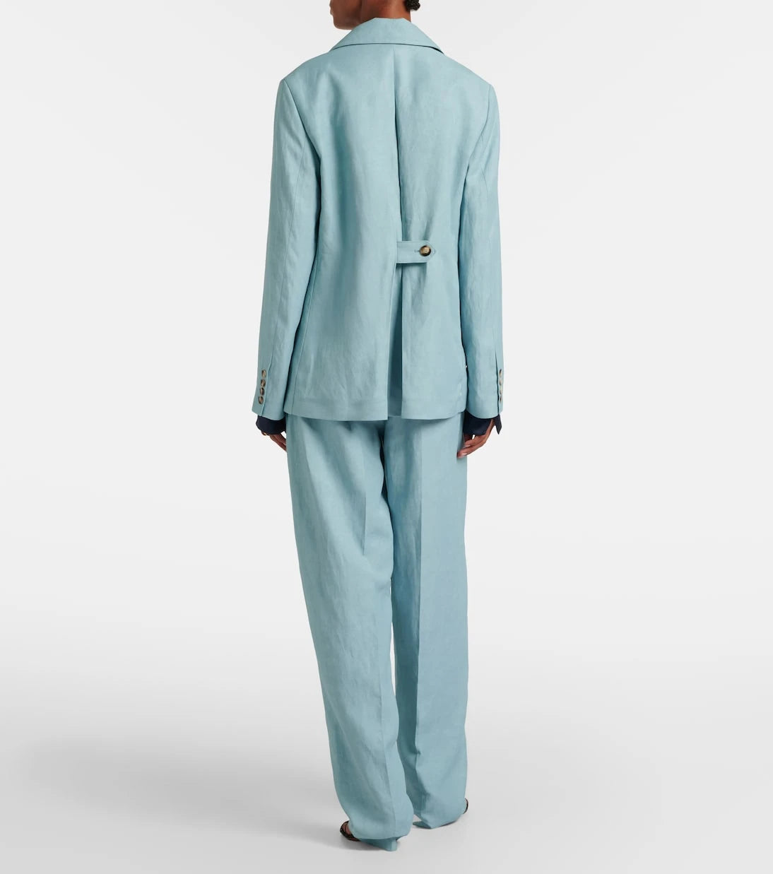 Joseph - Aix chambray wide-leg pants