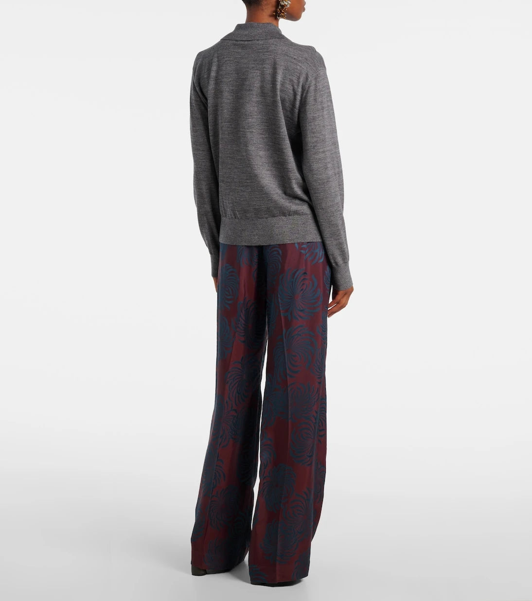 Dries Van Noten - Wool polo sweater