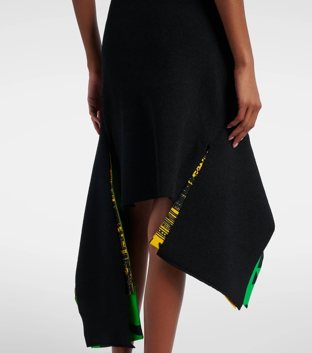 Loewe - Asimetrik midi elbise