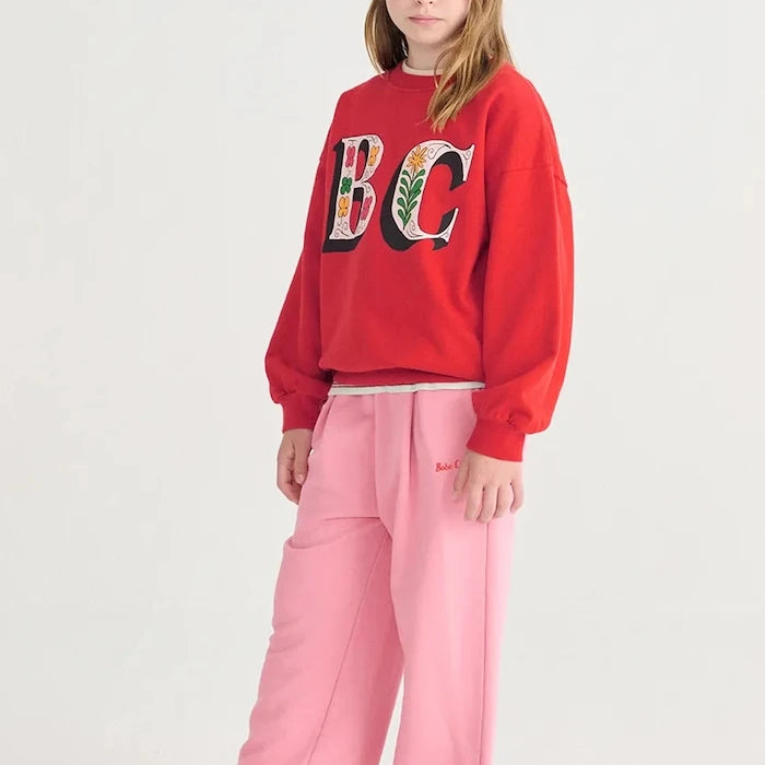 Детски памучен суичър Bobo Choses Spring Letters