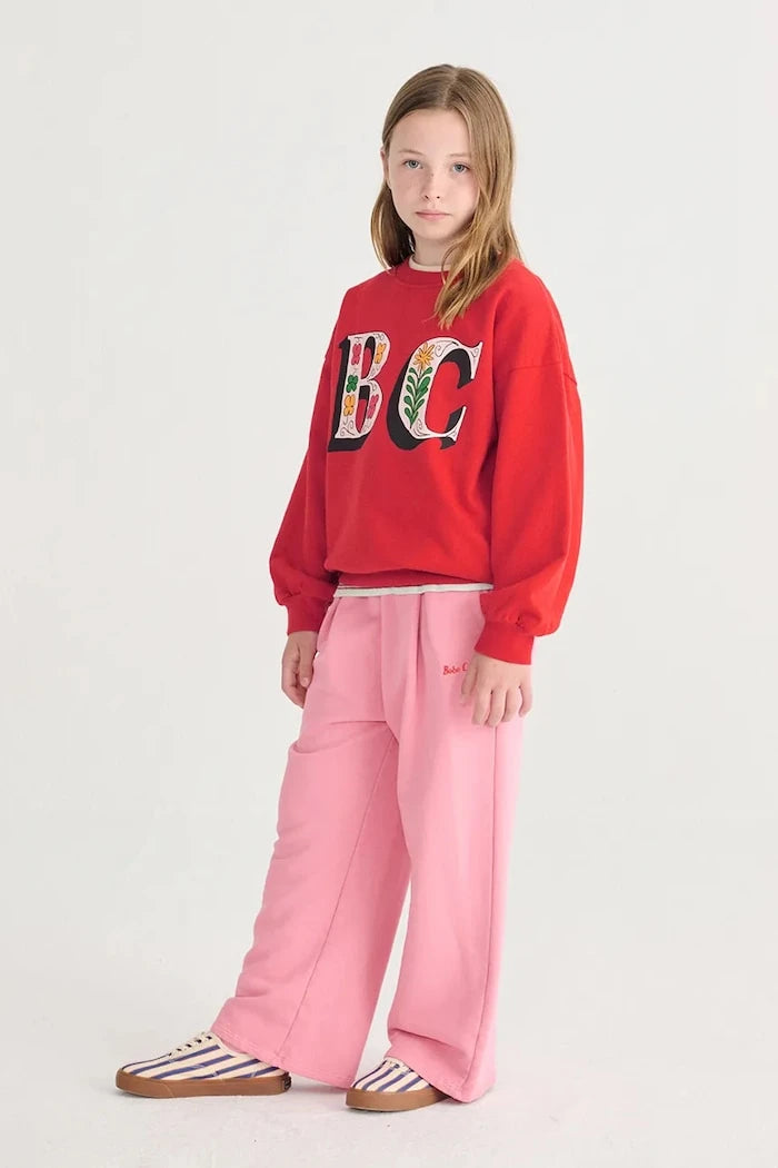 Детски памучен суичър Bobo Choses Spring Letters