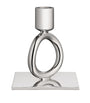 Christofle Silver-Plated Vertigo Ring Candlestick
