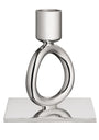 Christofle Silver-Plated Vertigo Ring Candlestick
