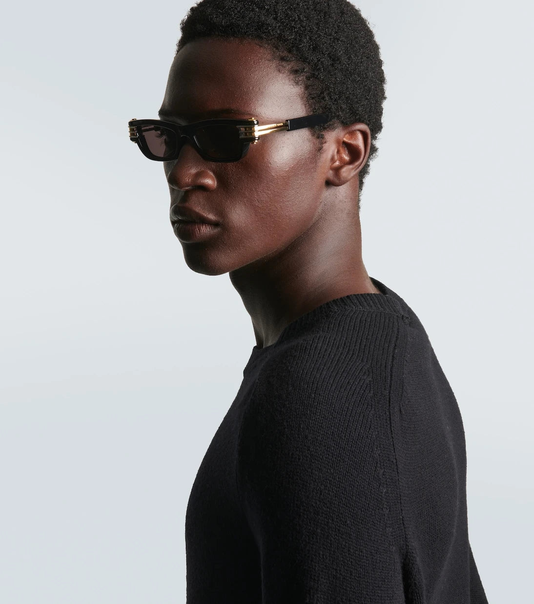 Bottega Veneta - Bolt rectangular sunglasses