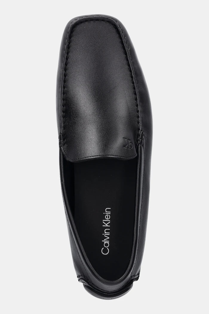 Кожени мокасини Calvin Klein DRIVER LTH