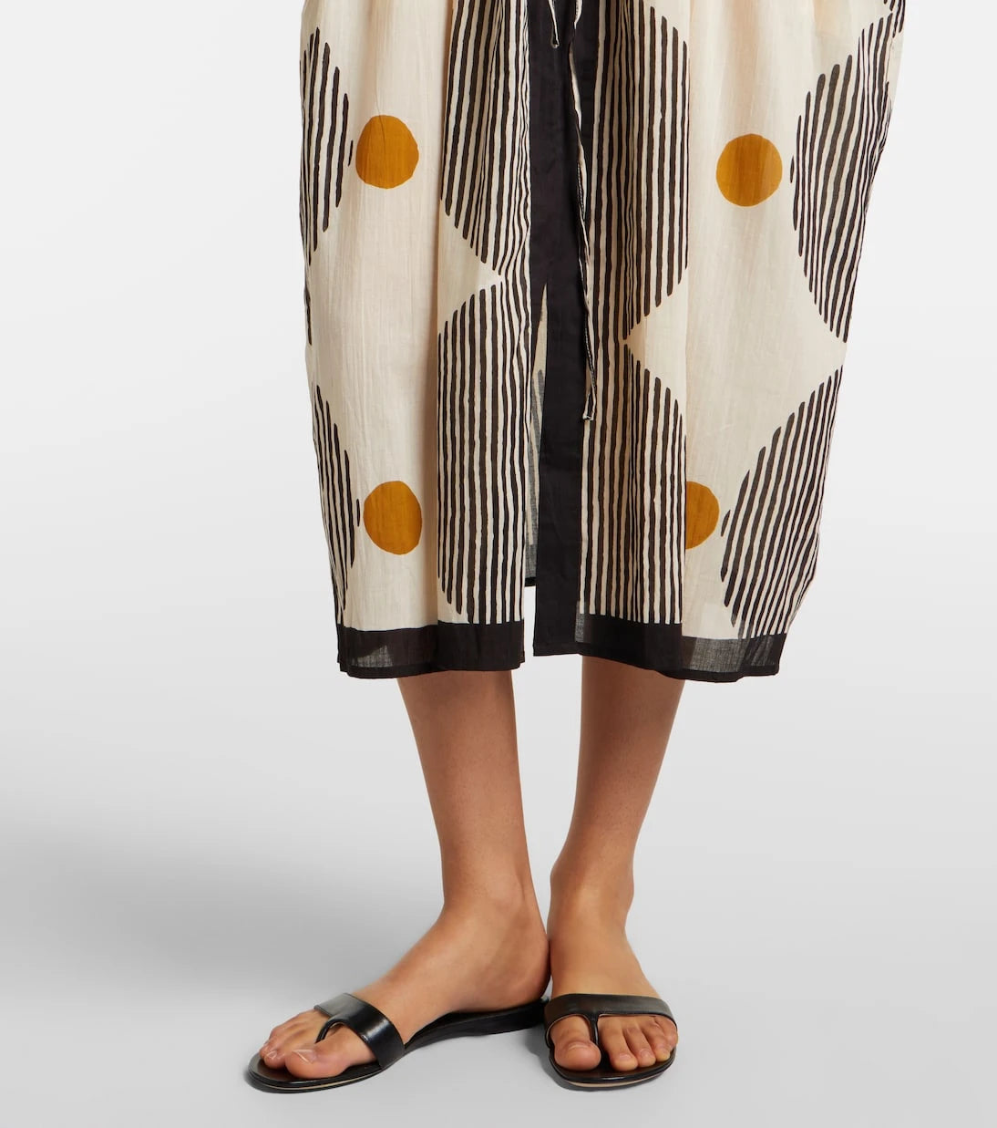 Velvet - Amira printed cotton kaftan