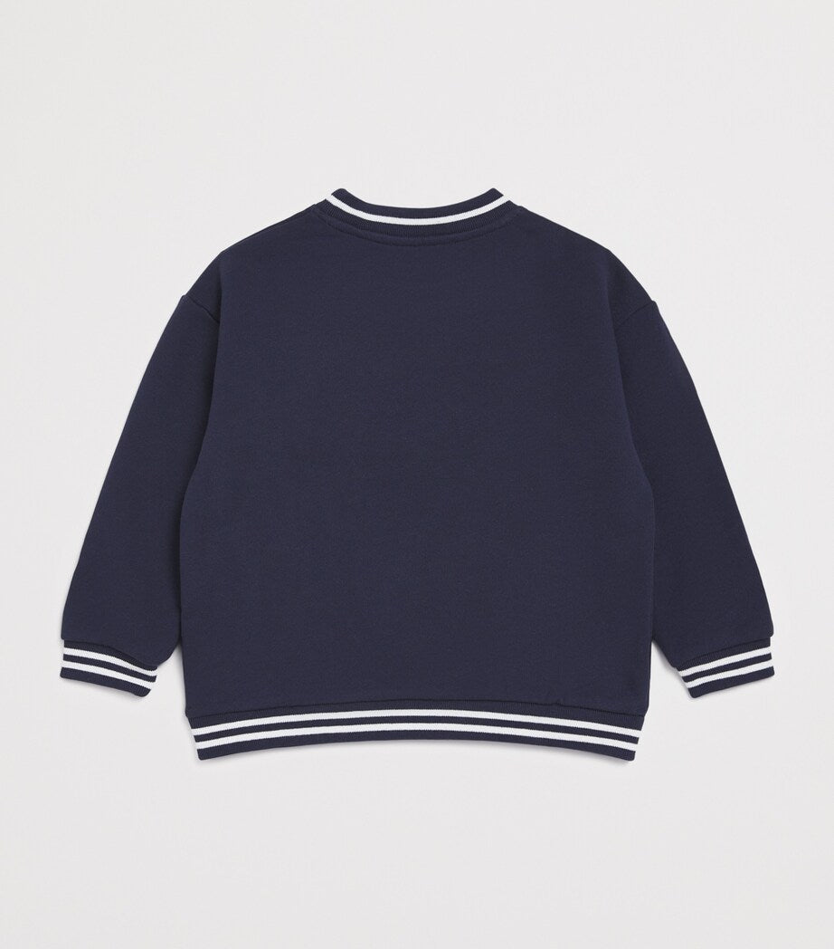 Cotton Logo-Crest Sweatshirt (5-12 Years)