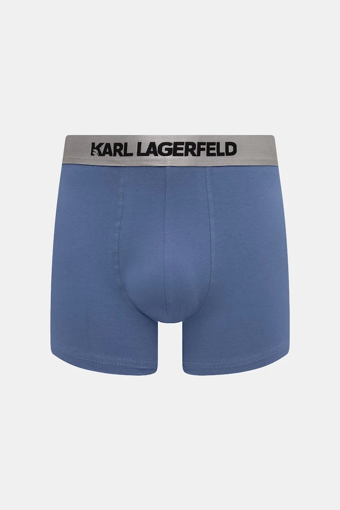 Karl Lagerfeld pamuklu elastan erkek boxer 3'lü