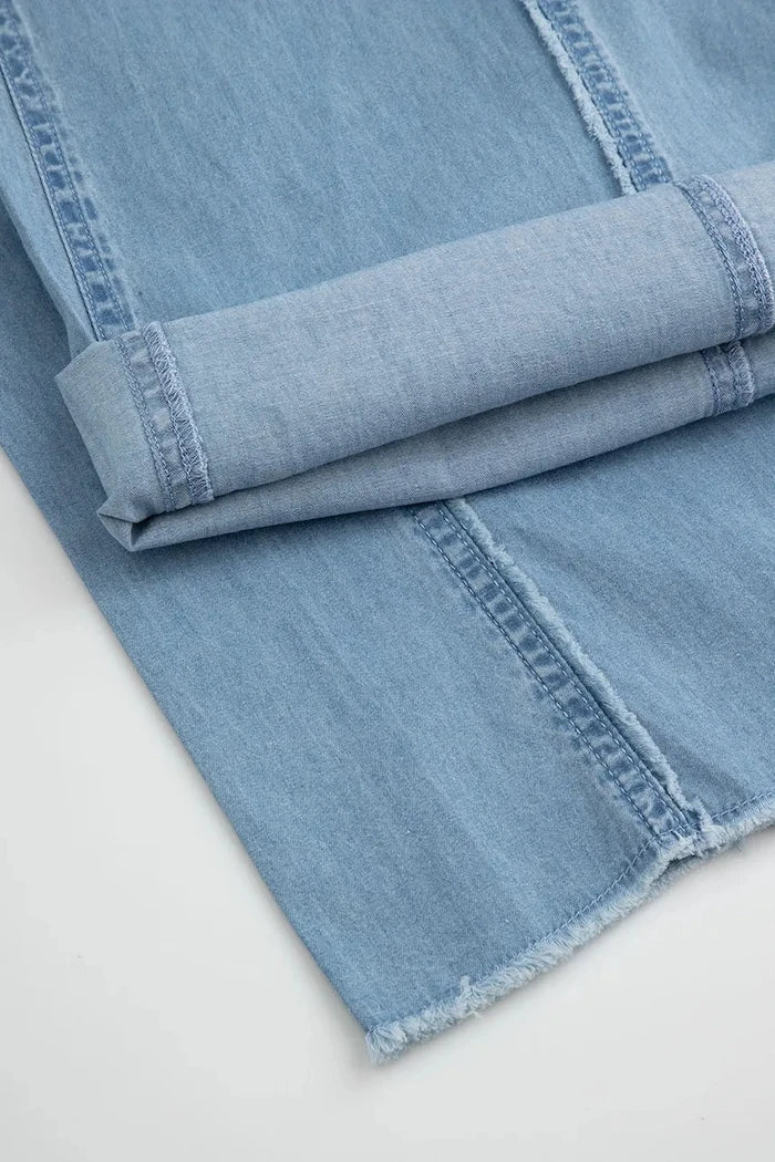 Çocuklar için Coccodrillo wide leg kot pantolon