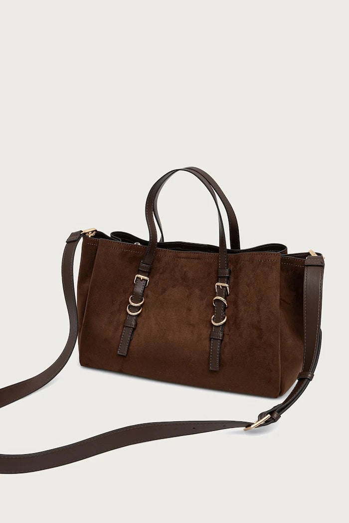 Aldo MELEAH kadın suni süet crossbody çanta