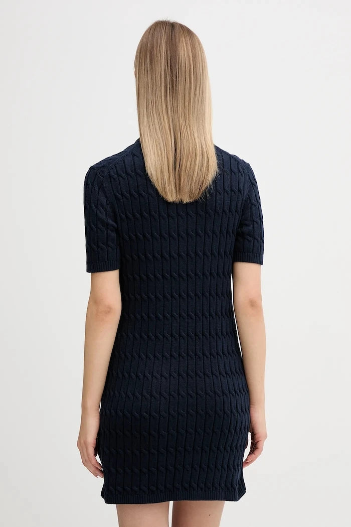 Pamuklu elbise Tommy Hilfiger