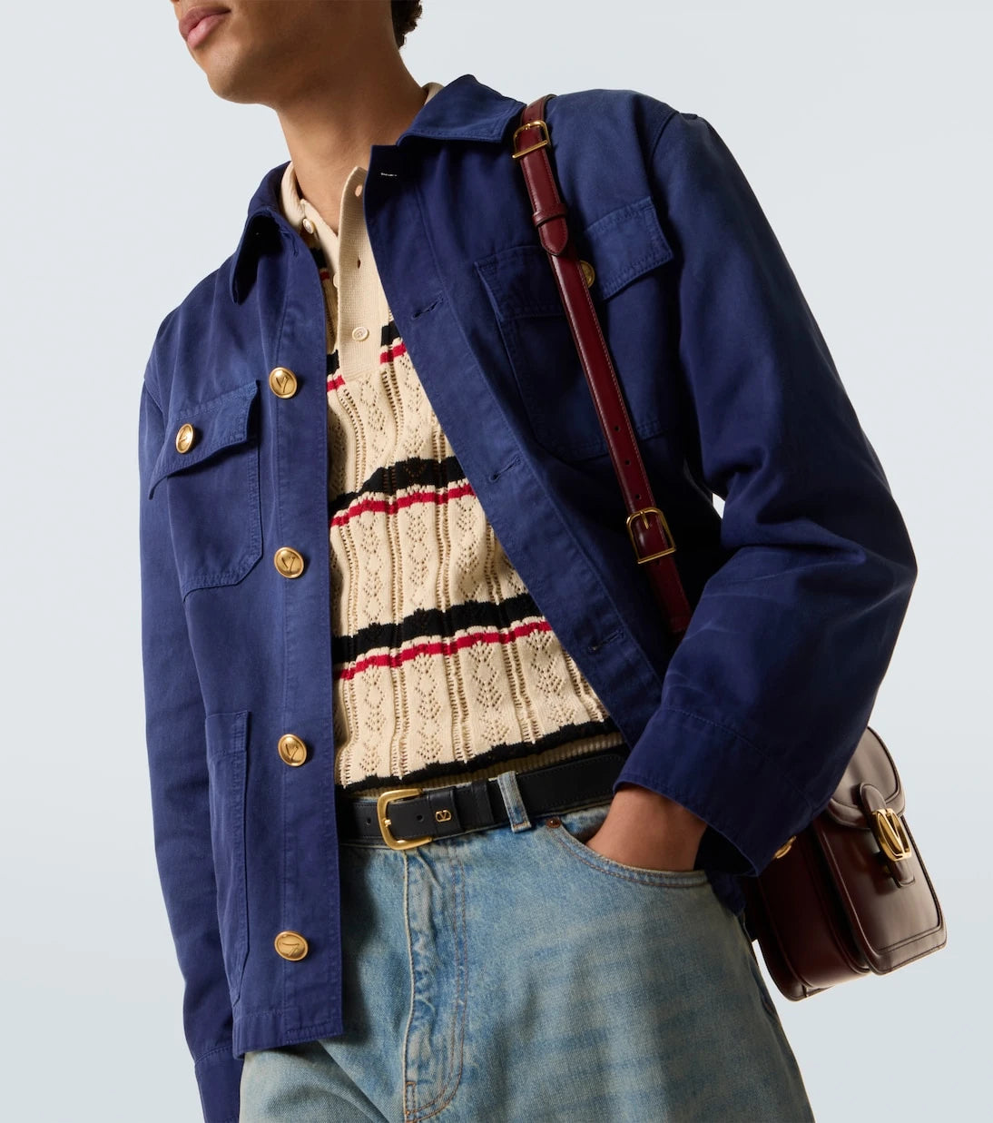 Valentino - Cotton field jacket