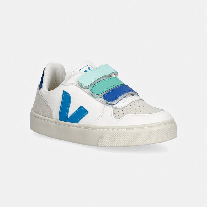 Veja Small V-10 маратонки за деца от кожа