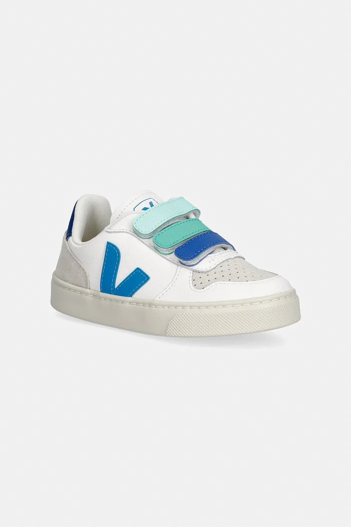 Veja Small V-10 маратонки за деца от кожа