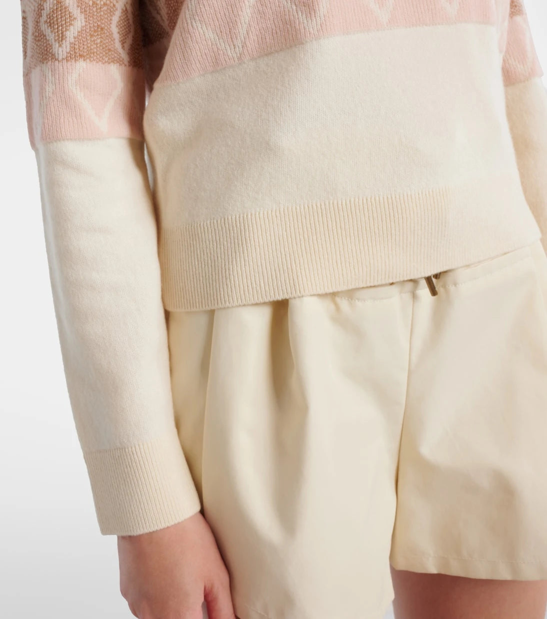 Moncler - Jacquard virgin wool sweater