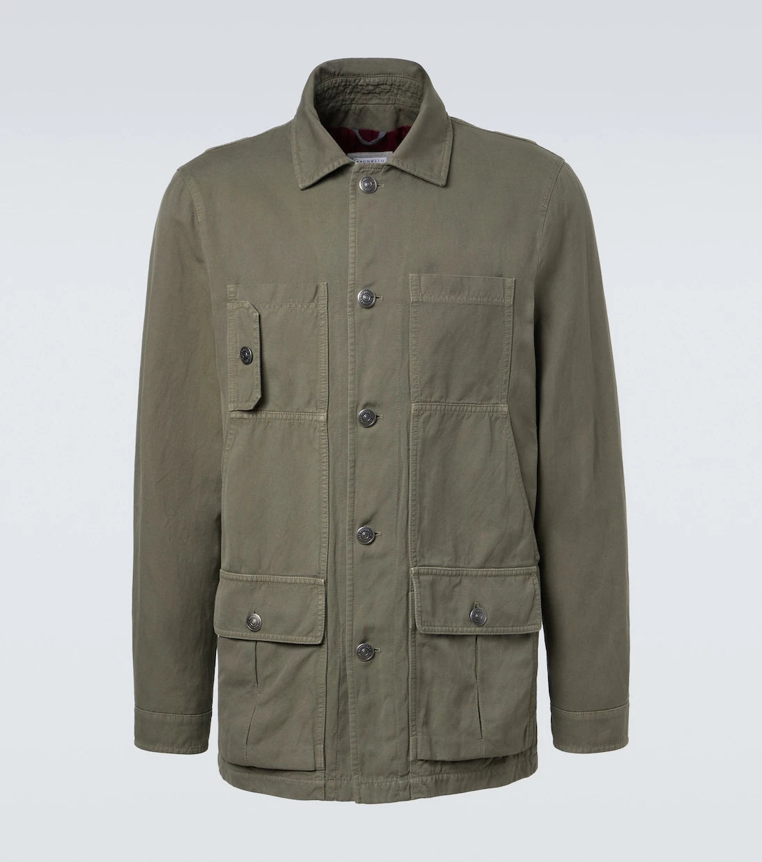 Brunello Cucinelli - Cotton and linen field jacket