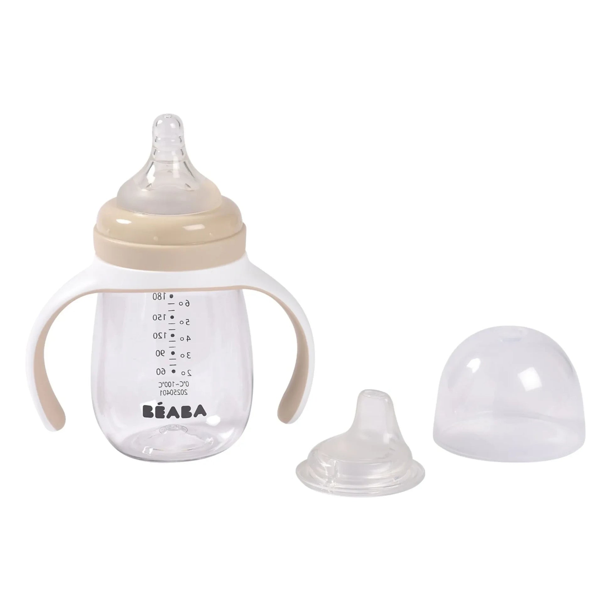 Béaba - 2 in 1 bottle trainer | Clay