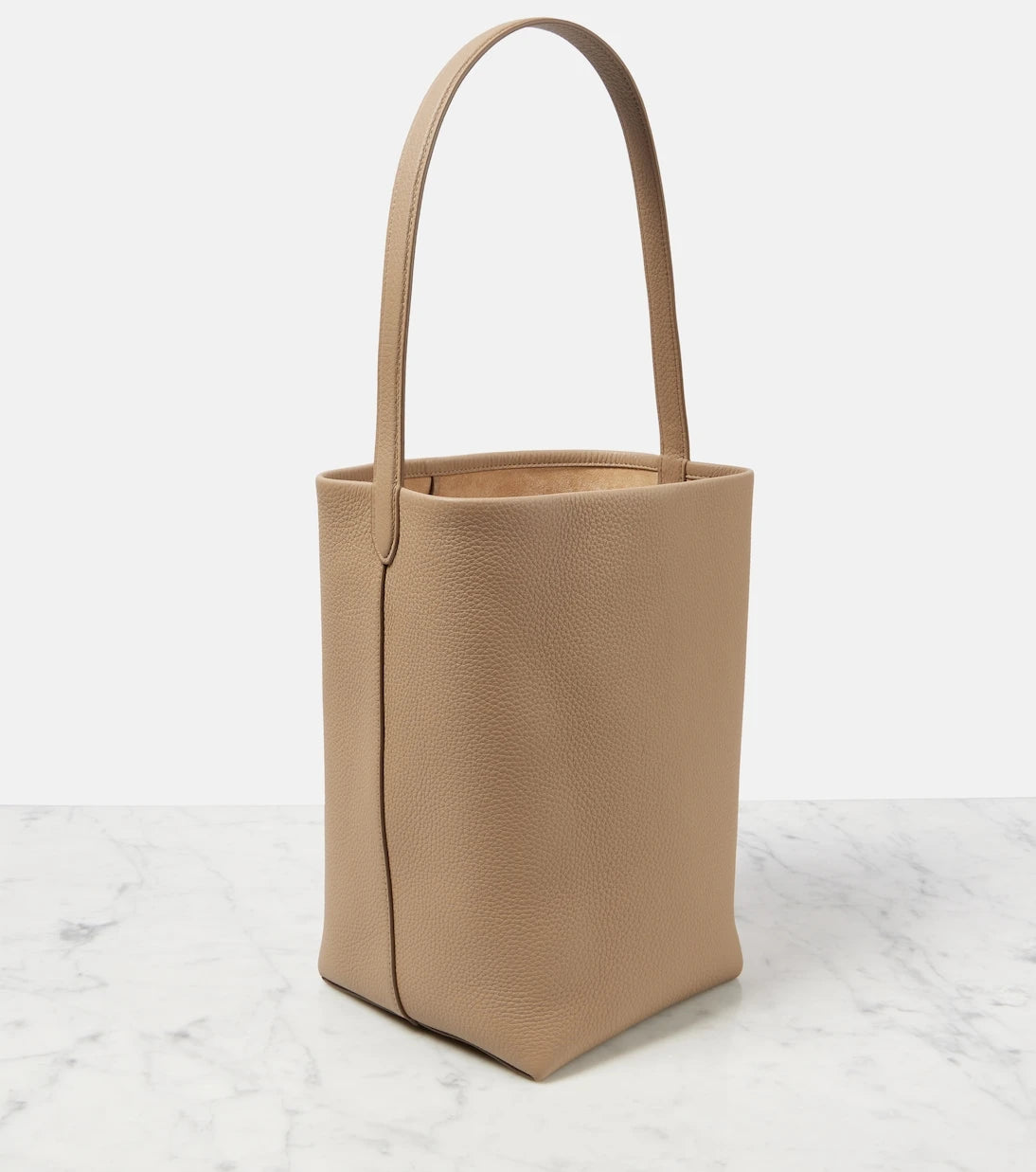 The Row - N/S Park Medium leather tote bag