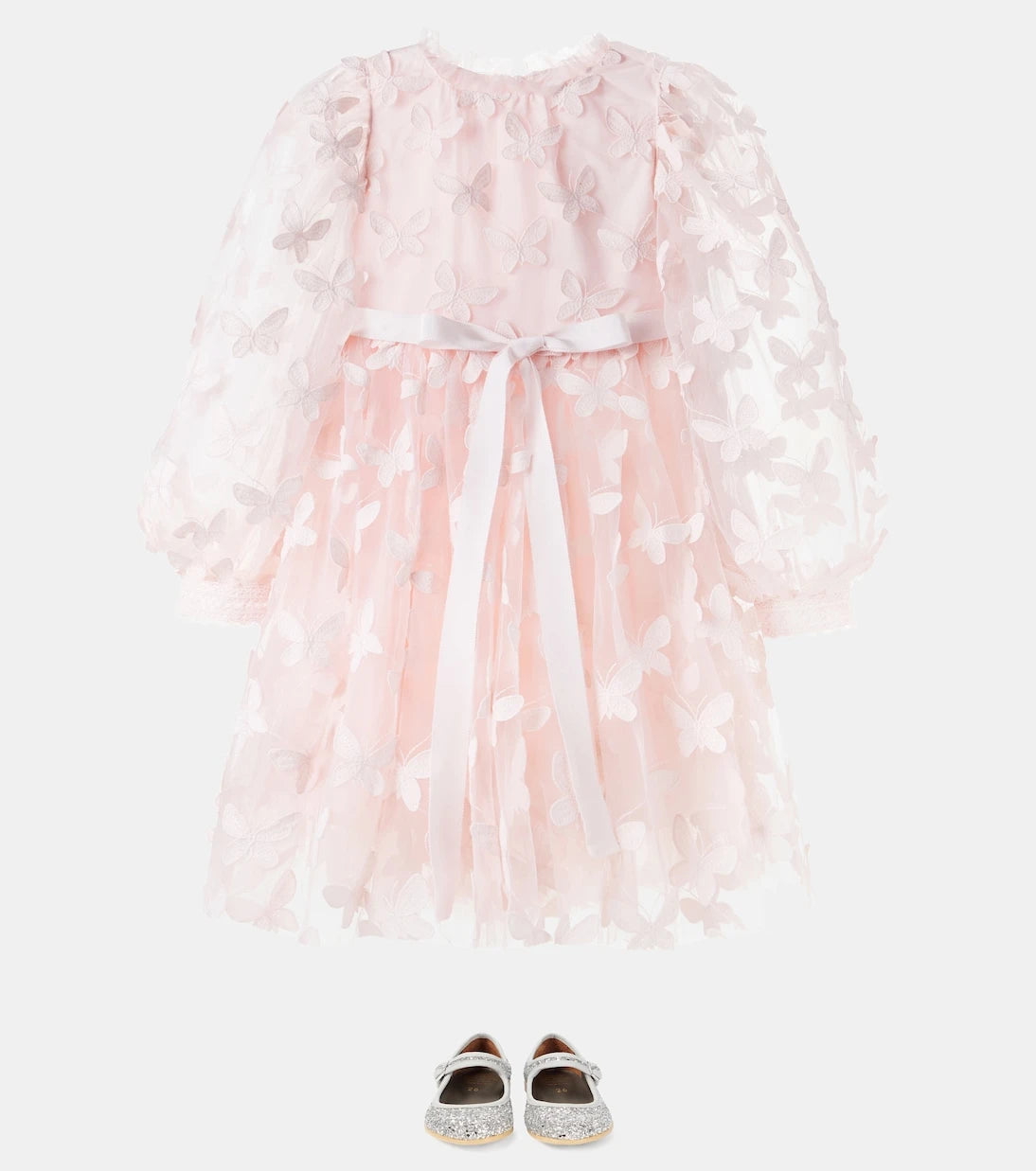 Petite Amalie - Embroidered tulle dress