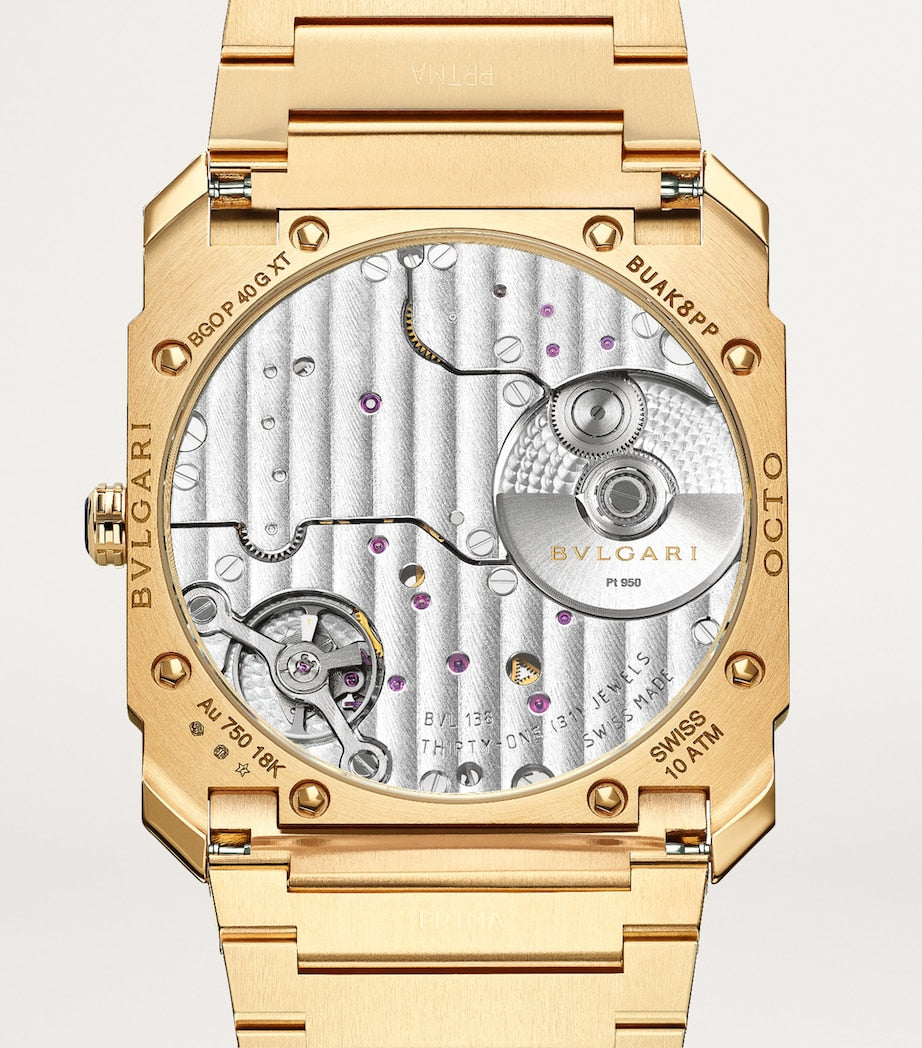 Yellow Gold Octo Finissimo Watch 40mm
