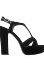 Kesia 120 Velvet Sandals