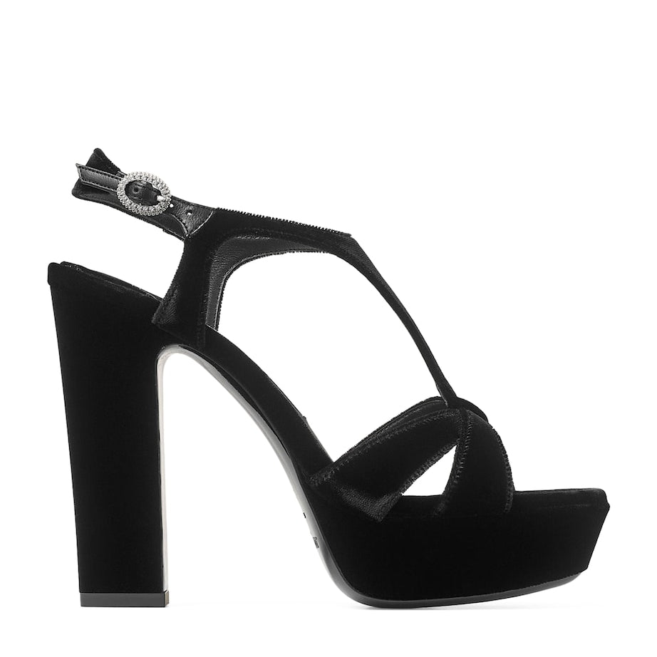 Kesia 120 Velvet Sandals