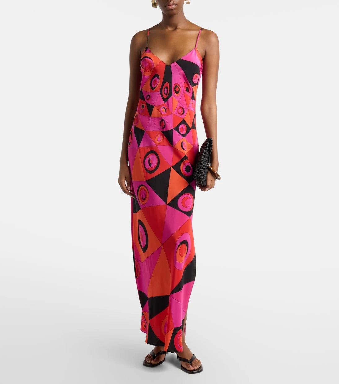 Pucci - Occhi silk twill gown