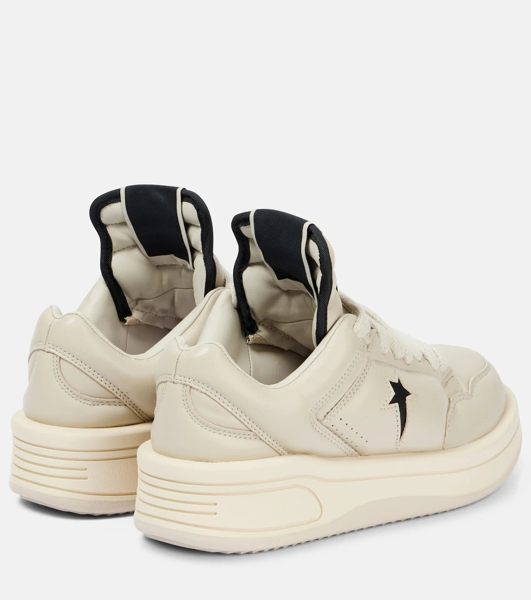 Rick Owens - x Converse Turbowpn leather sneakers