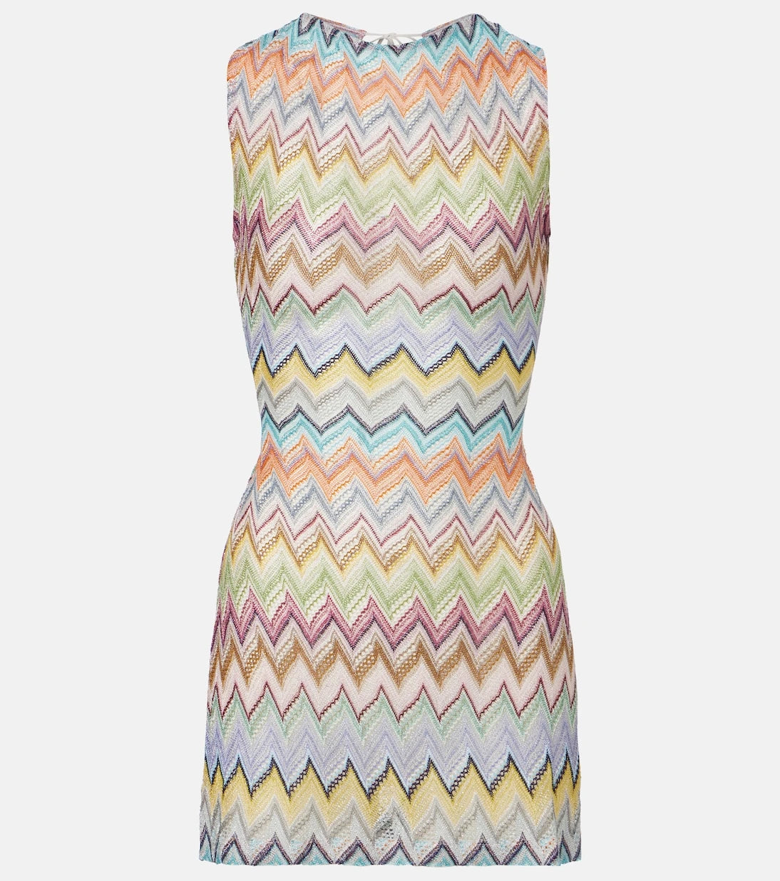 Missoni - Zigzag lamé minidress