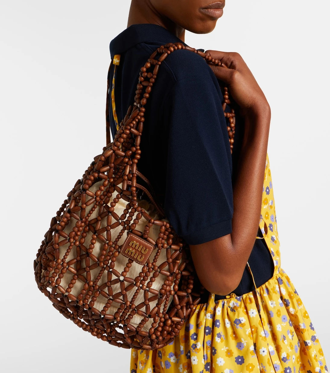Miu Miu - Beaded shoulder bag