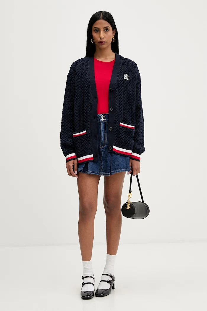 Tommy Jeans жилетка дамска от памук