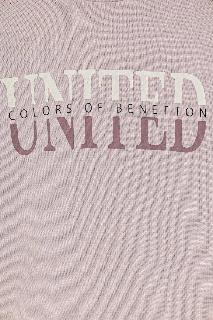United Colors of Benetton Çocuk Pamuklu Sweatshirt