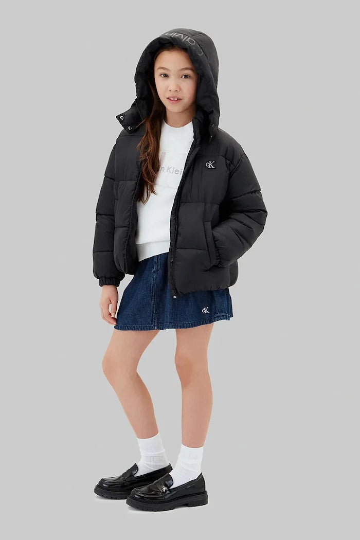 Calvin Klein Jeans çocuklar için kapitone ceket