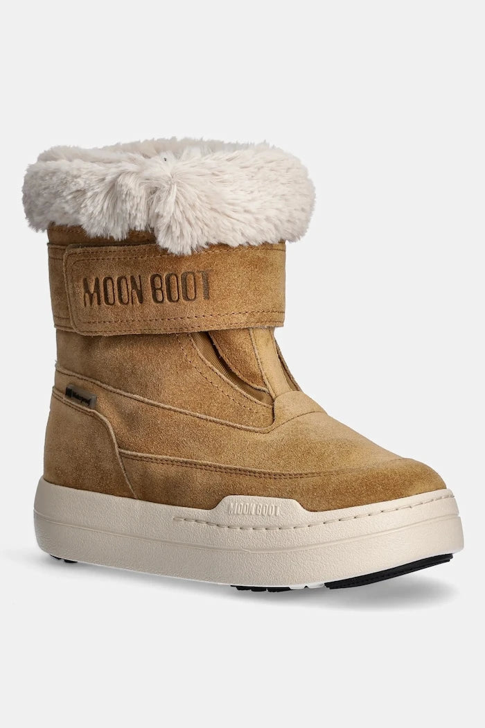 Детски апрески Moon Boot JR PARK STRAP BOOT SUEDE