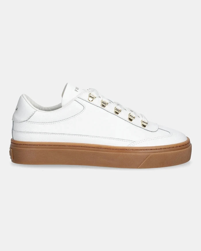 Кожени маратонки Furla Enjoy Lace-Up Sneaker