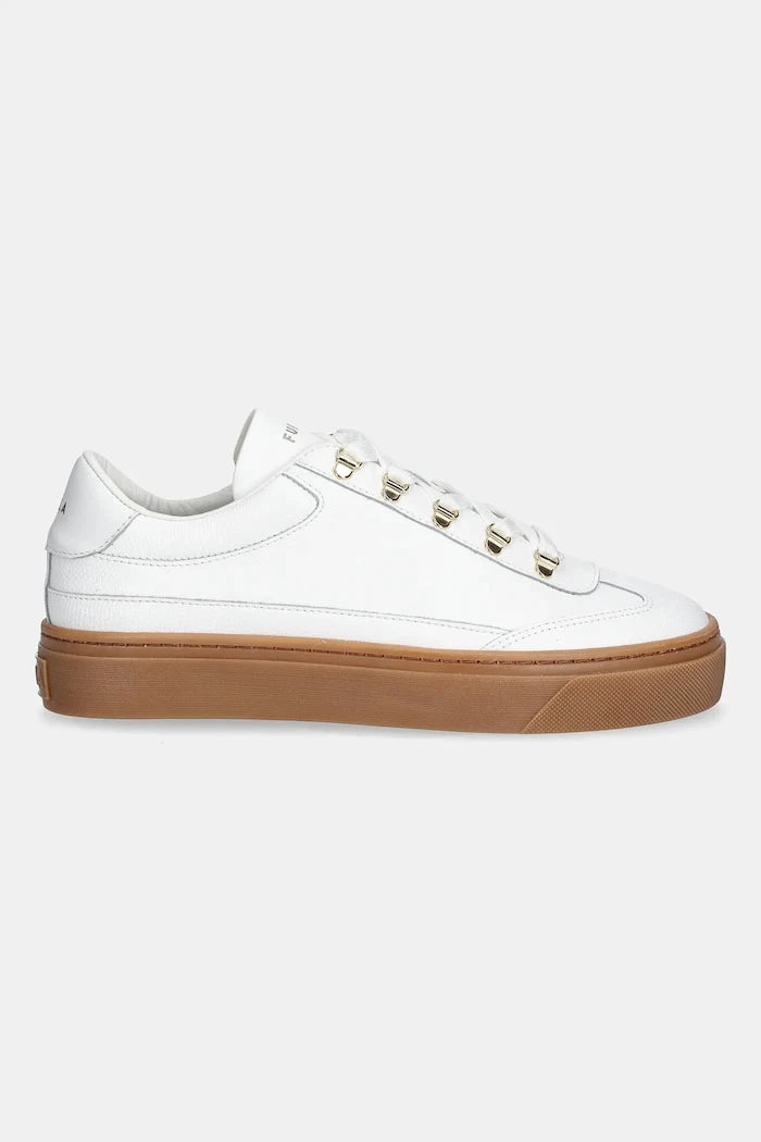 Кожени маратонки Furla Enjoy Lace-Up Sneaker