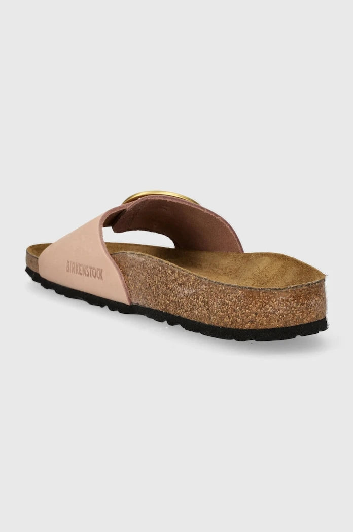 Чехли от набук Birkenstock Madrid Big Buckle