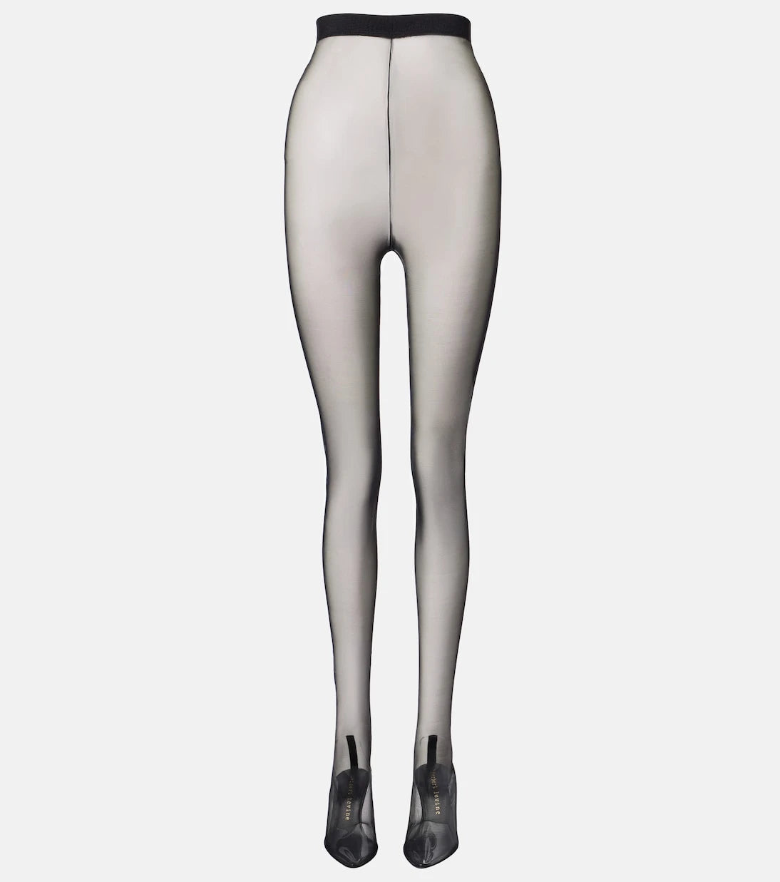 Herbert Levine - Sheer Perfection mesh over-the-knee boots