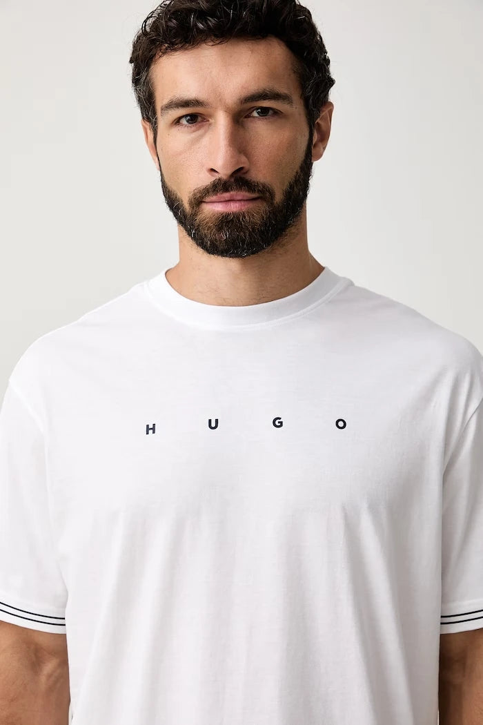 HUGO Erkek Pamuklu İki Parçalı Pijama COASTA SHORT SET