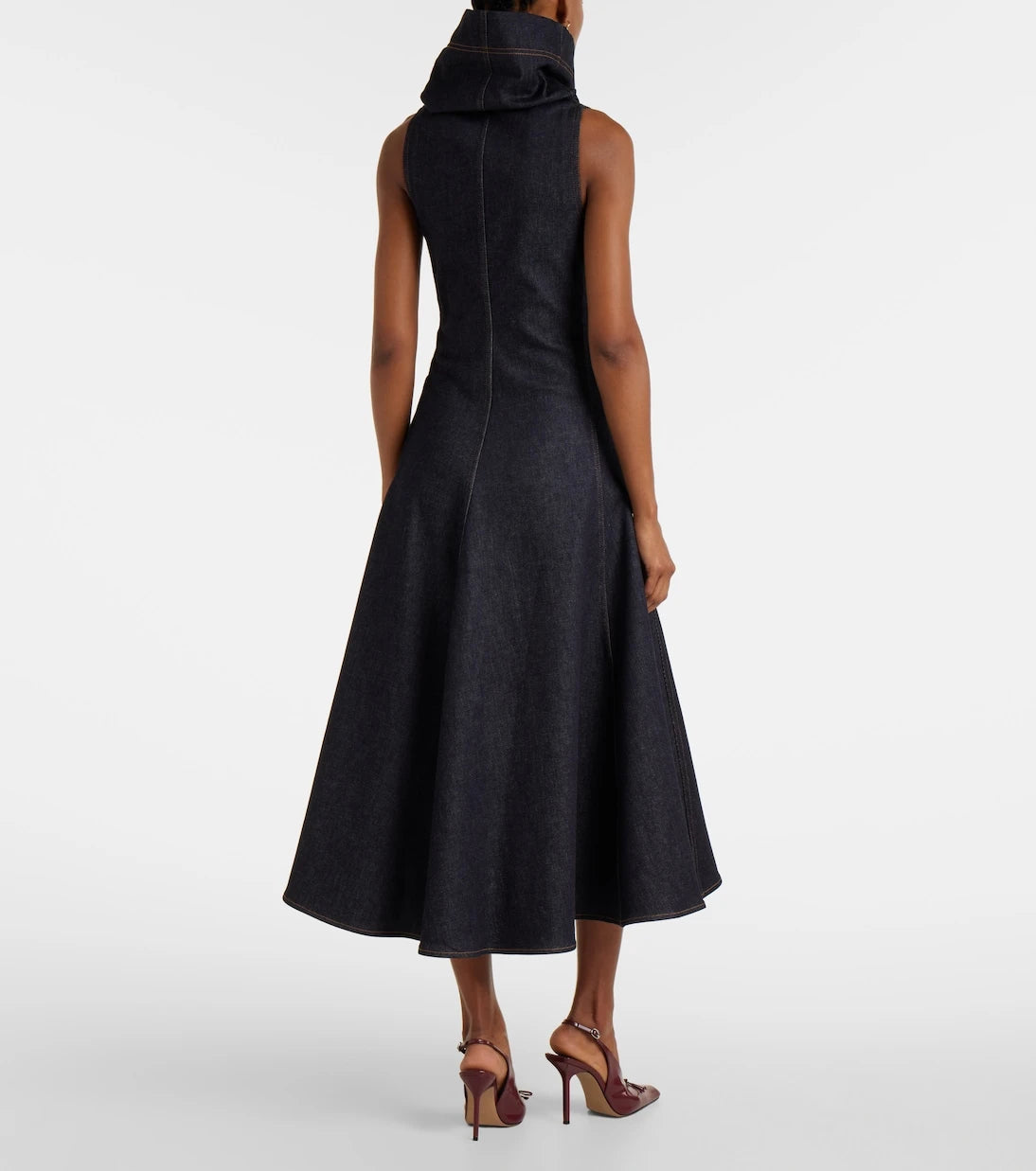 Jacquemus - Denim midi dress