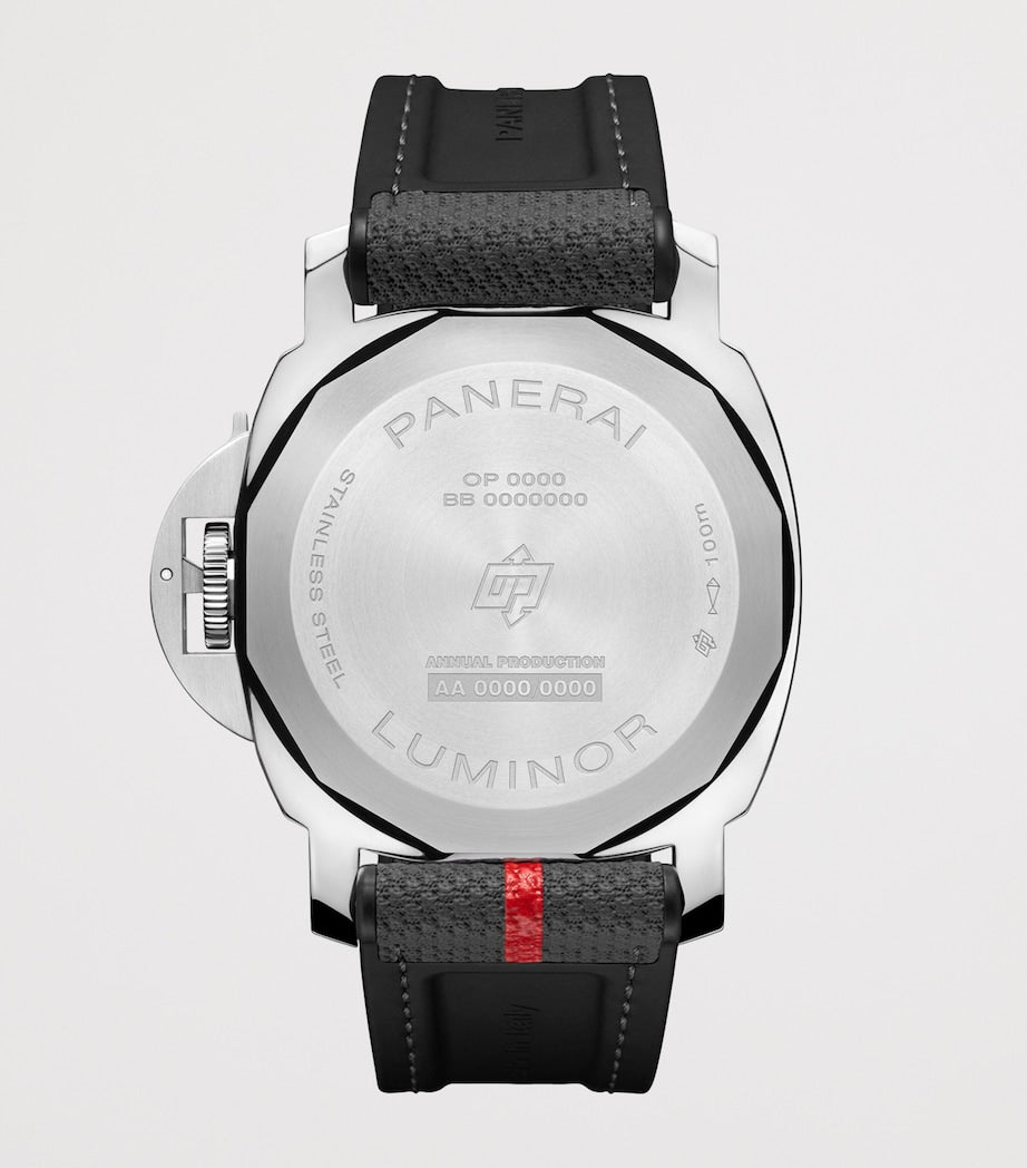 Stainless Steel Luminor Tre Giorni Luna Rossa Watch 44mm