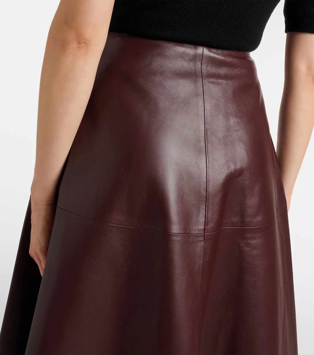 Altuzarra - Varda leather maxi skirt