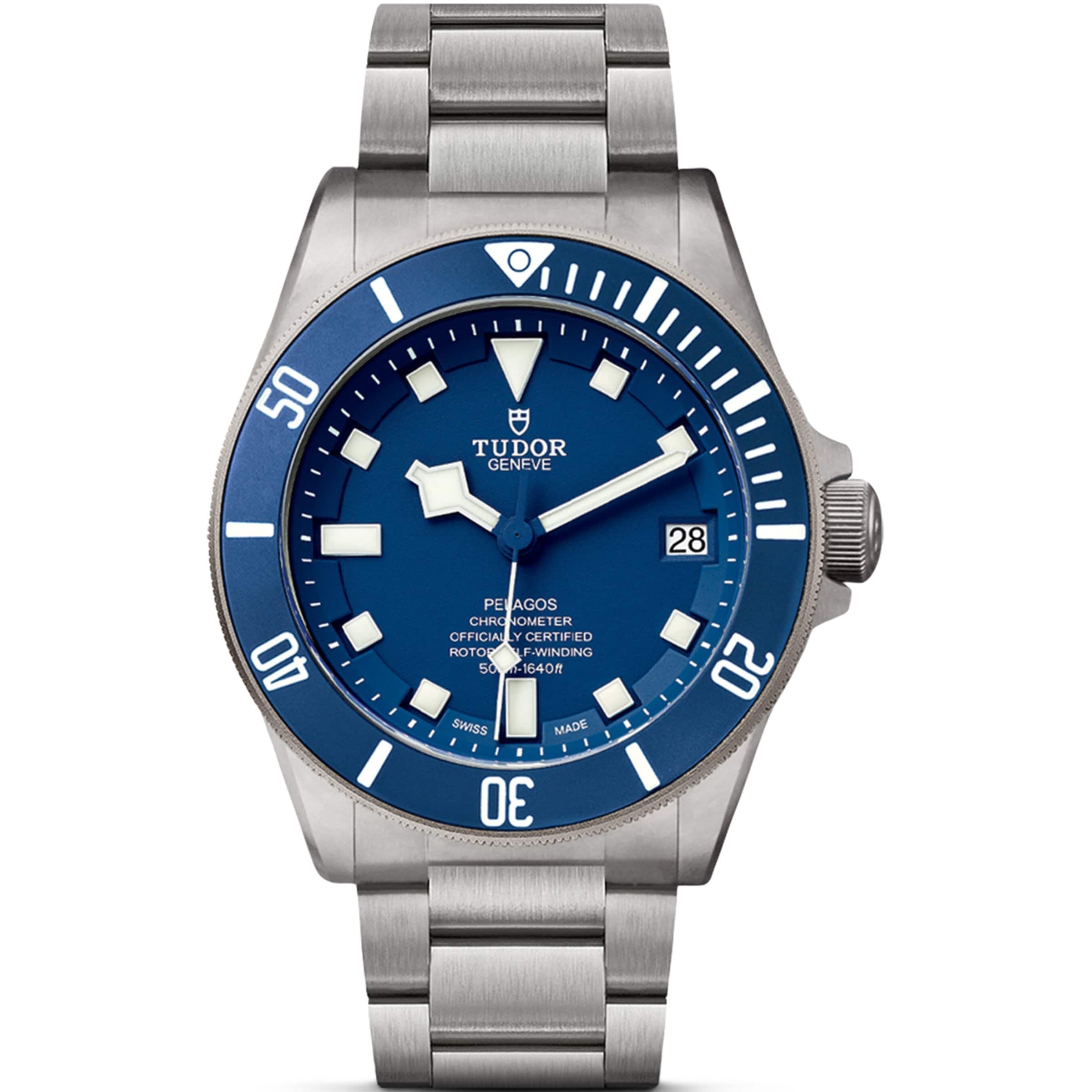 Pelagos Titanium and Steel Watch 42mm