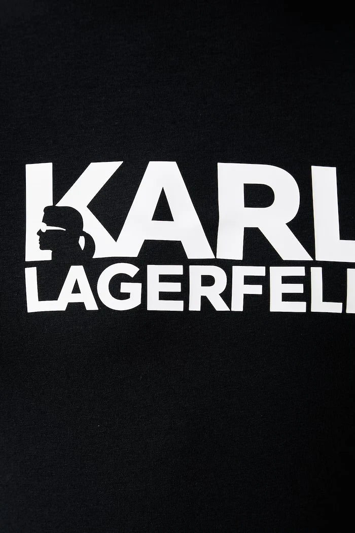 Karl Lagerfeld erkek pamuk elastan tişört