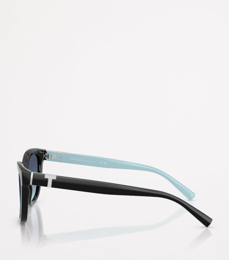Tiffany & Co. Black Acetate Square 0TF4237B Sunglasses