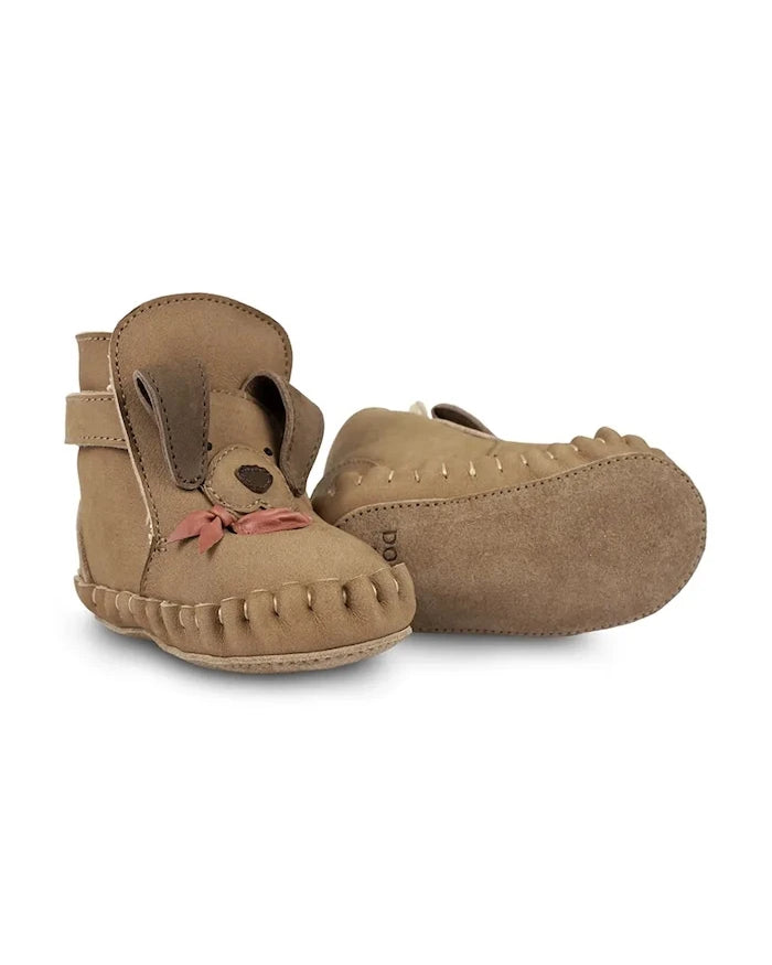 Donsje Junus Booties Western Dog Bebek Deri Ayakkabı